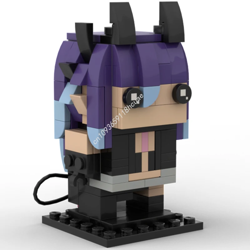 

156 шт. MOC CottontailVA Brickheadz строительные блоки DIY сборка творческая идея образование кирпич дети Рождественская игрушка в подарок