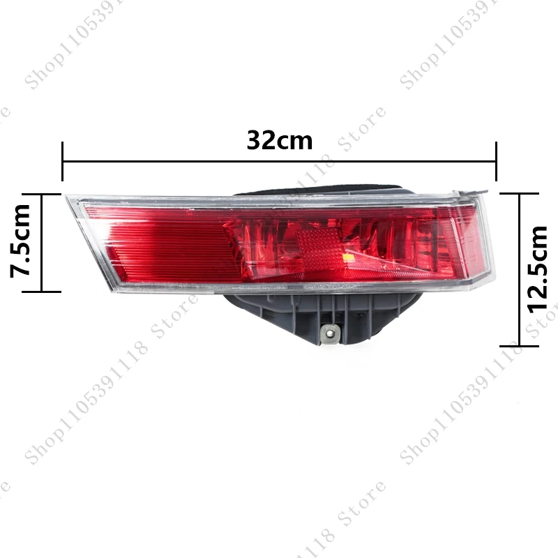 Car Inside Tail Light Assembly Rear Turn Signal Light Brake Lamp Fog Light Reversing Light For Honda Accord 8th 2008-2011 2012 view 3