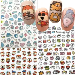 1 PC Newest Cute Image 3D Self Adhesive Decal Slider DIY Decorations Tools Nail Art Sticker TSC 025 070