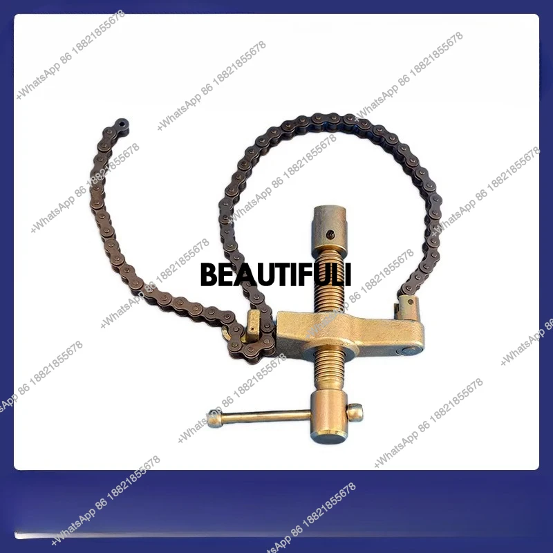 accessories Chain pipe hoop high-pressure pipe hoop double hinge clamp large pipe point plugging equipment for large pipes