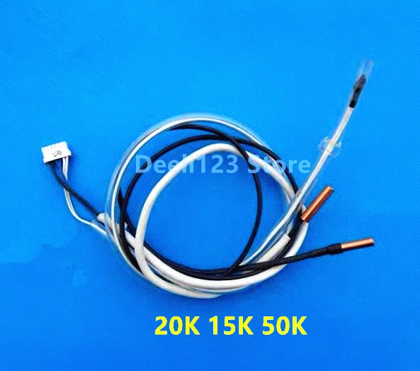 2 stücke neue für AUX Klimaanlage Rohr Sensor Luft temperatur sensor klimaanlage thermische kopf 10k metall