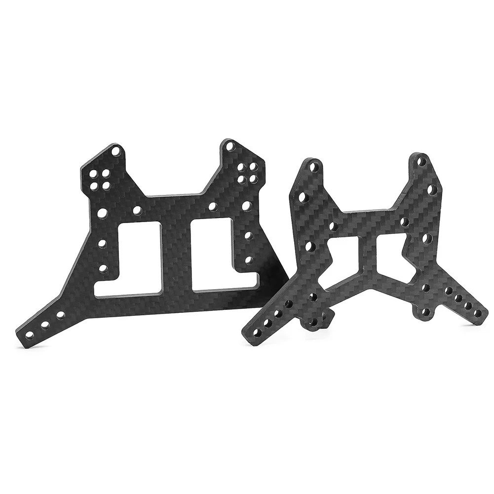 Carbon Fiber Front+Rear Shock Tower Compatible with 1/8 6S Kraton Outsast RC Car