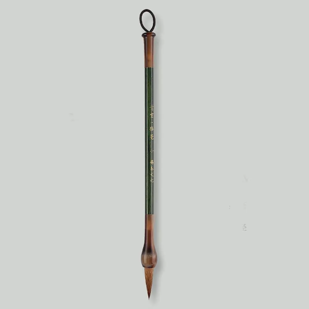 Traditional Chinese Calligraphy Brush Oil Painting Oil Watercolor Scriptures Writing Brush Wolf Hair Wood Art Paint Brush