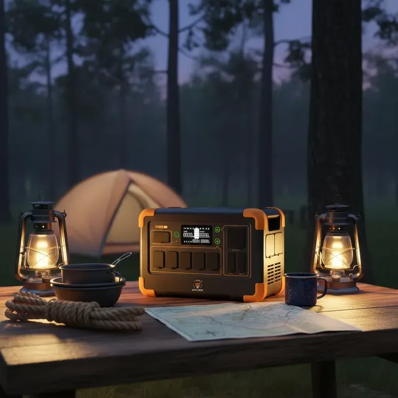 【CHIMU HOME】 1800W IPX5 Portable Power Station with UPS & Fast Charge 5
