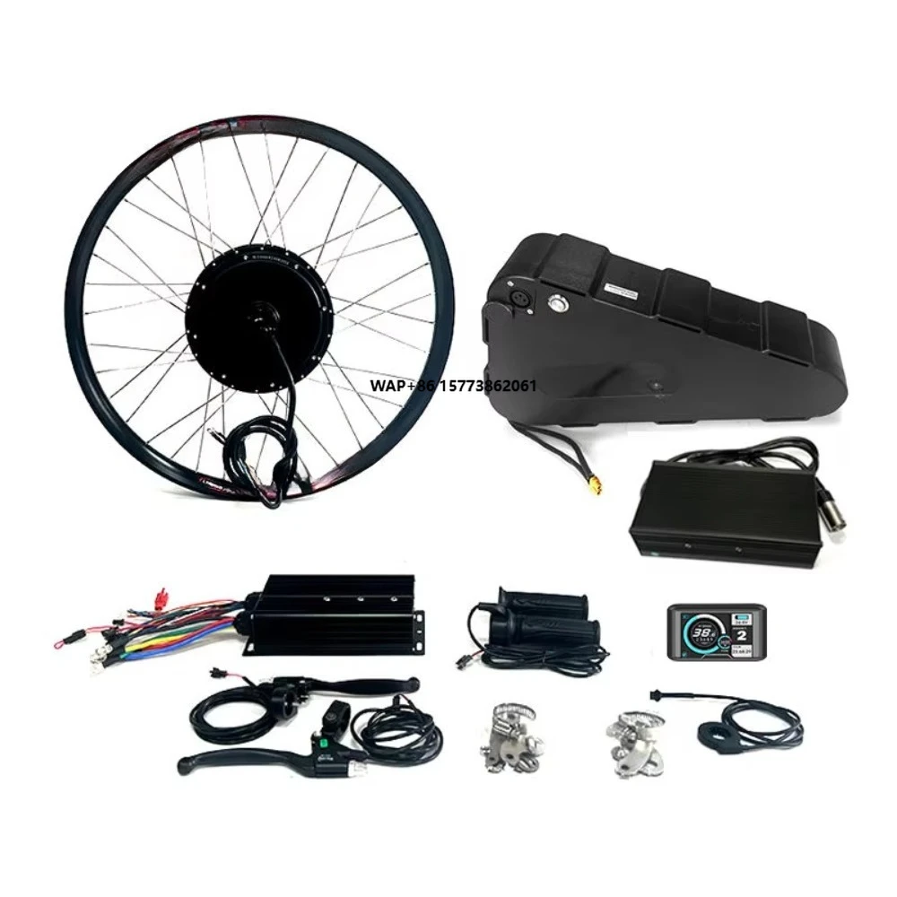 

Cheapest Electric Bicycle Conversion Kits 48V 52V 60V 72V E-bike Kit 1500W-5000W Ebike Motor 20AH 25AH 30AH 35AH 40AH