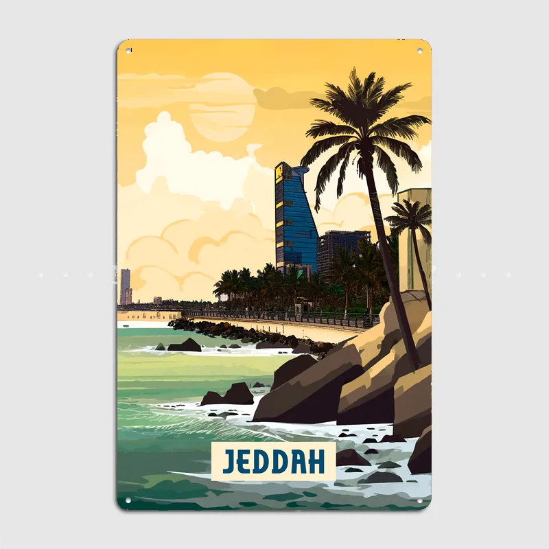 Poster Perjalanan Kota Pemanda - Home Decor Jeddah ulasan dan harga