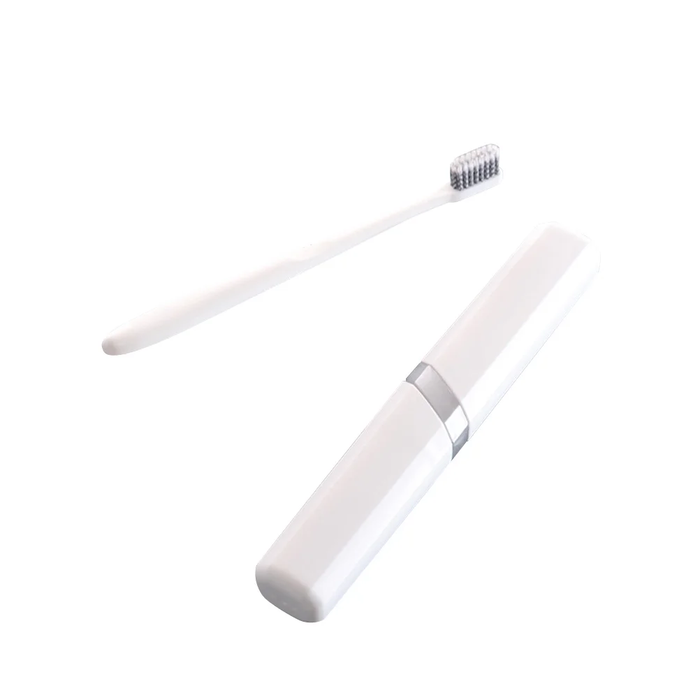 1 ensemble support de voyage étui Compact Portable pour brosse à dents stockage de dentifrice organisateur de brosse de petite taille étui de brosse à dents de voyage