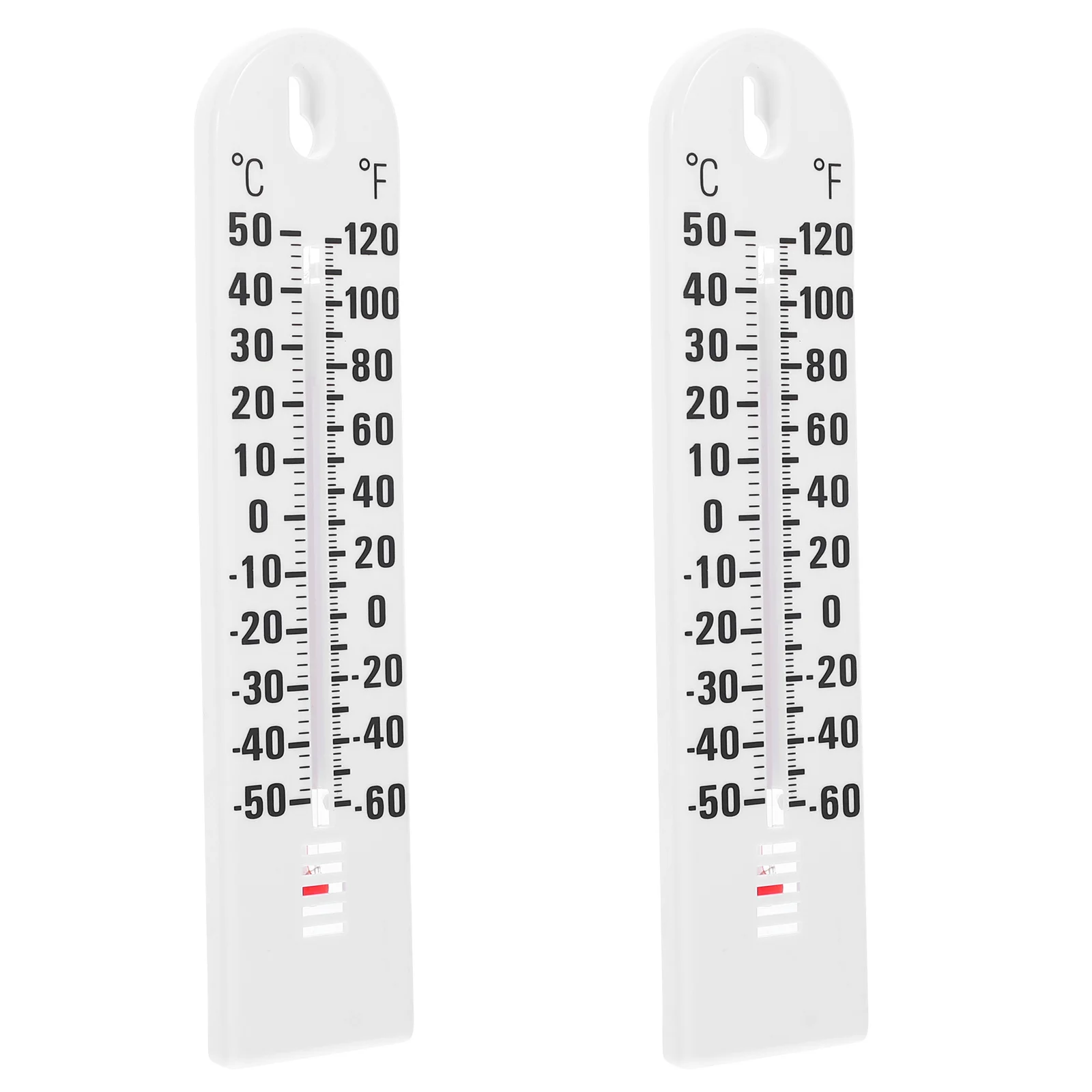 

2Pcs Wall Thermometer Indoor Accurate Temperature Humidity Monitor for Home Garden Greenhouse Refrigerator Use