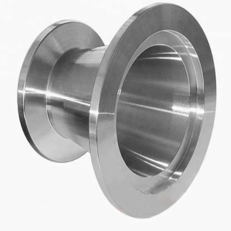 

CNC machined stainless steel semiconductor photovoltaic system vacuum sealing pipe fittings vacuum flange pipe fittings