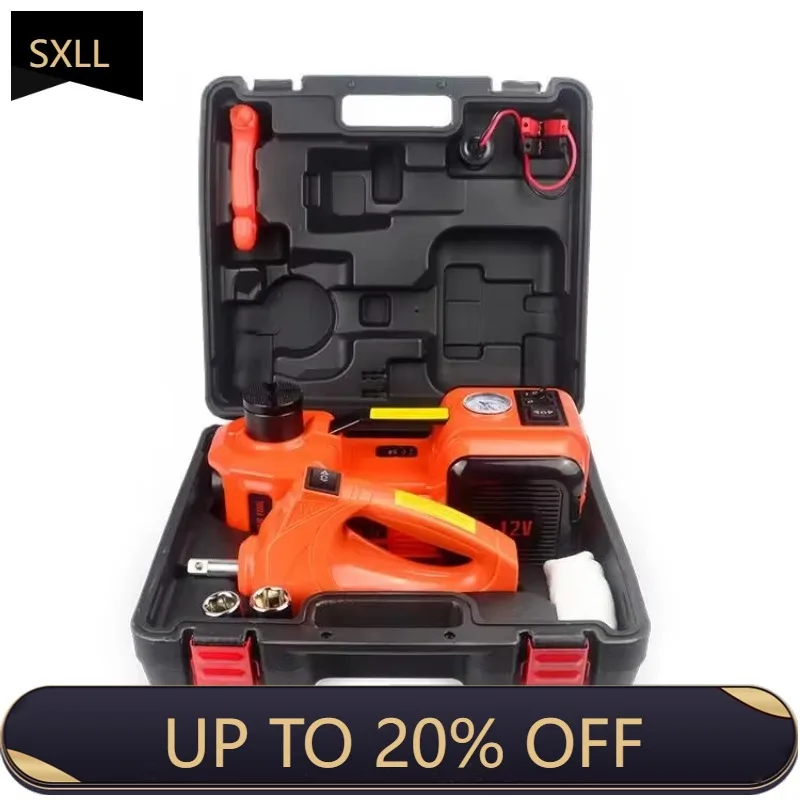 

SXLL Portable Dc Car Electric Jack 3 in 1 5t 10t 12v Hydraulic Electric Floor Jack Kit for Cars with CE