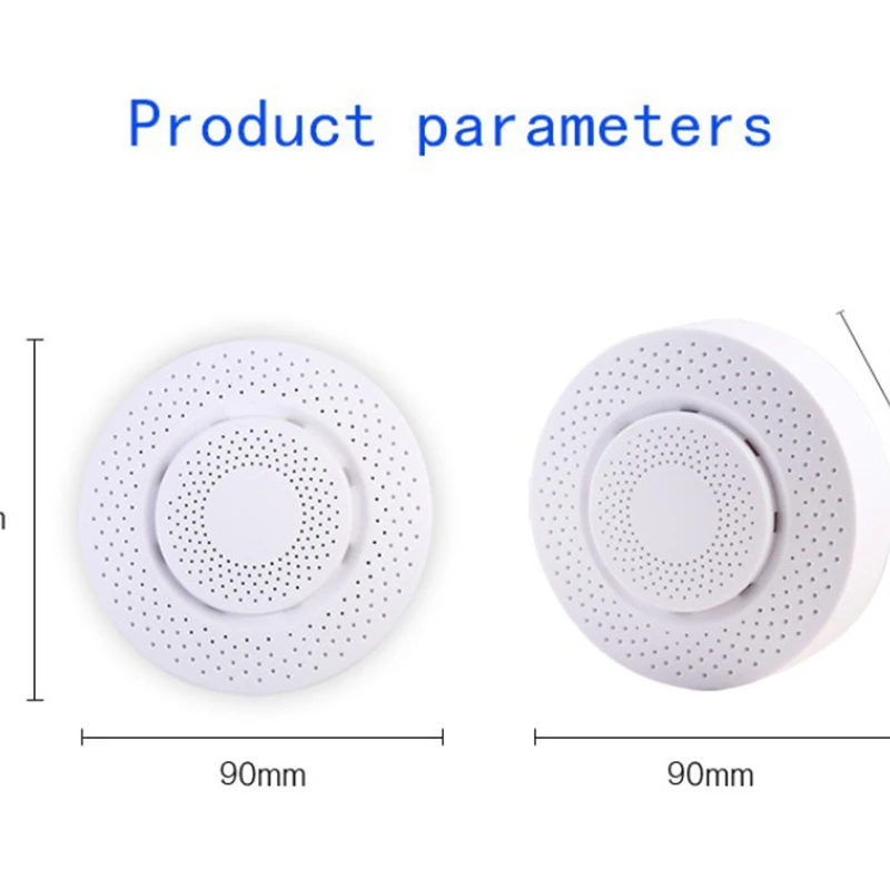 Zigbee Smart Tuya WiFi Air Box Smart Home Formaldehyde Gas Carbon Dioxide Wireless Temperature and Humidity Detector Mobile App