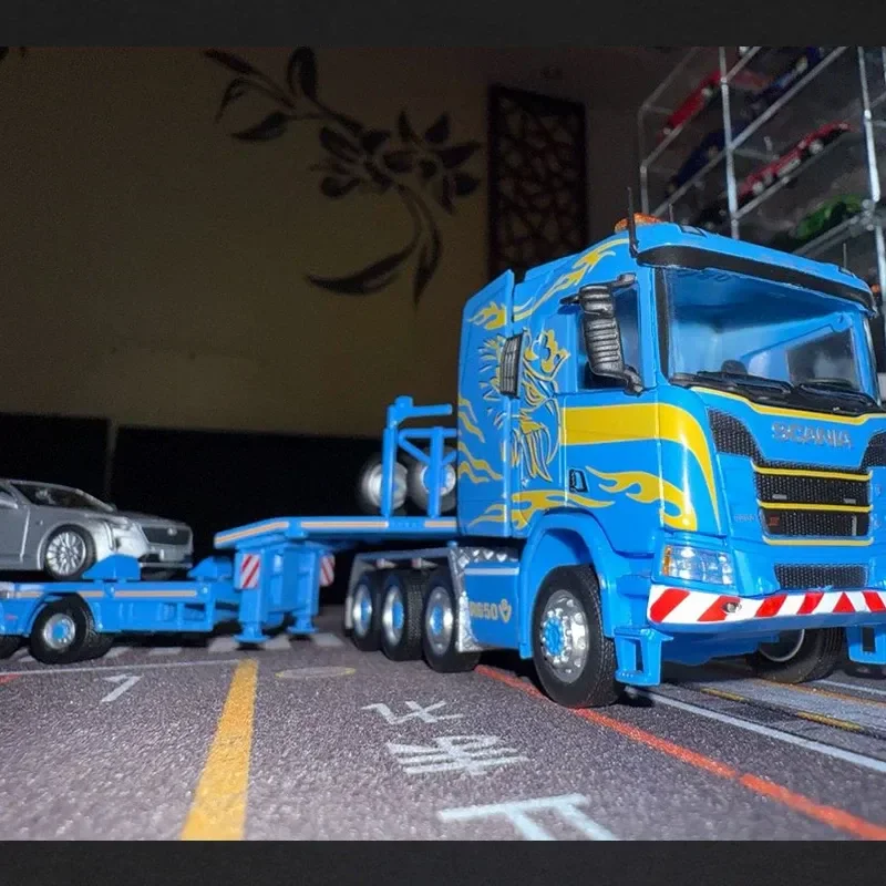 Masdi 1:64 Scania R650 Alloy Truck Head Model Construction Vehicle