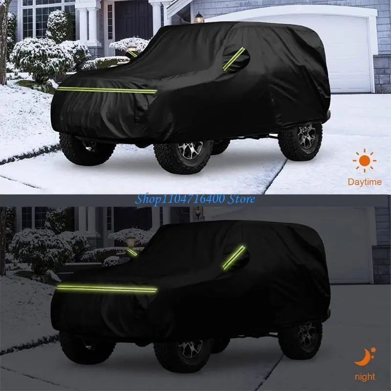 y1gd Protective Car Cover Waterproof Car Cover Efficient Outdoor Car Hood Durable