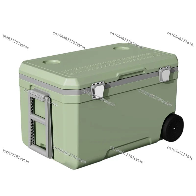 Outdoor Camping 45L Large Capacity Car Incubator Air Cruise Insulation Cooler Keep Food Drinks Temperature for Travel Outdoor