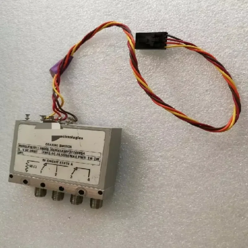 

N1811-60006 UTG Coaxial Switch, 4 Port Terminated (C27) Programming Controller Industrial Automation