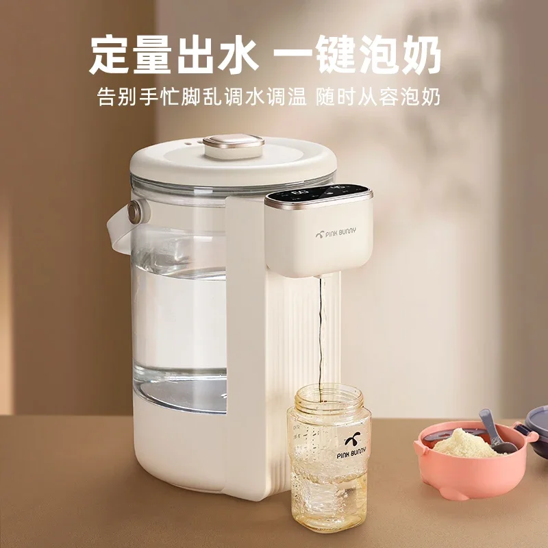 

Электрический чайник BunnyRabbit, 220 В, домашний водонагреватель, машина для заваривания молока, емкость 5 л, высокое боросиликатное стекло