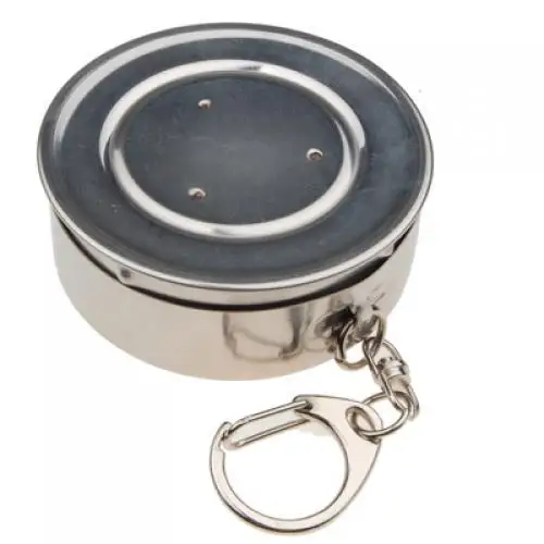 Portable Retractable Folding Cup Stainless Steel Collapsible Water Cup Holiday Travel Glass for Hiking Backpack