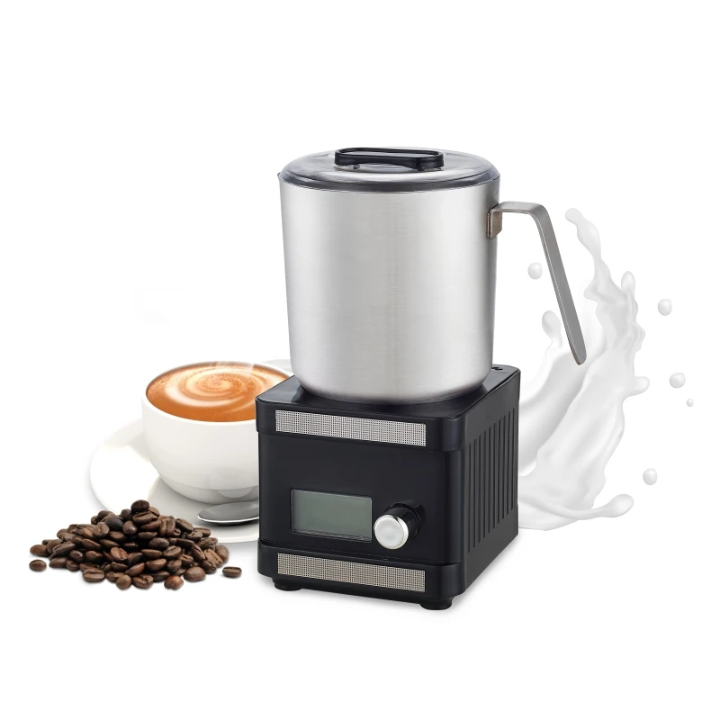 

Automatic Detachable Jug Milk Frother Stainless Steel Electric Milk Frother Coffee Foam Maker