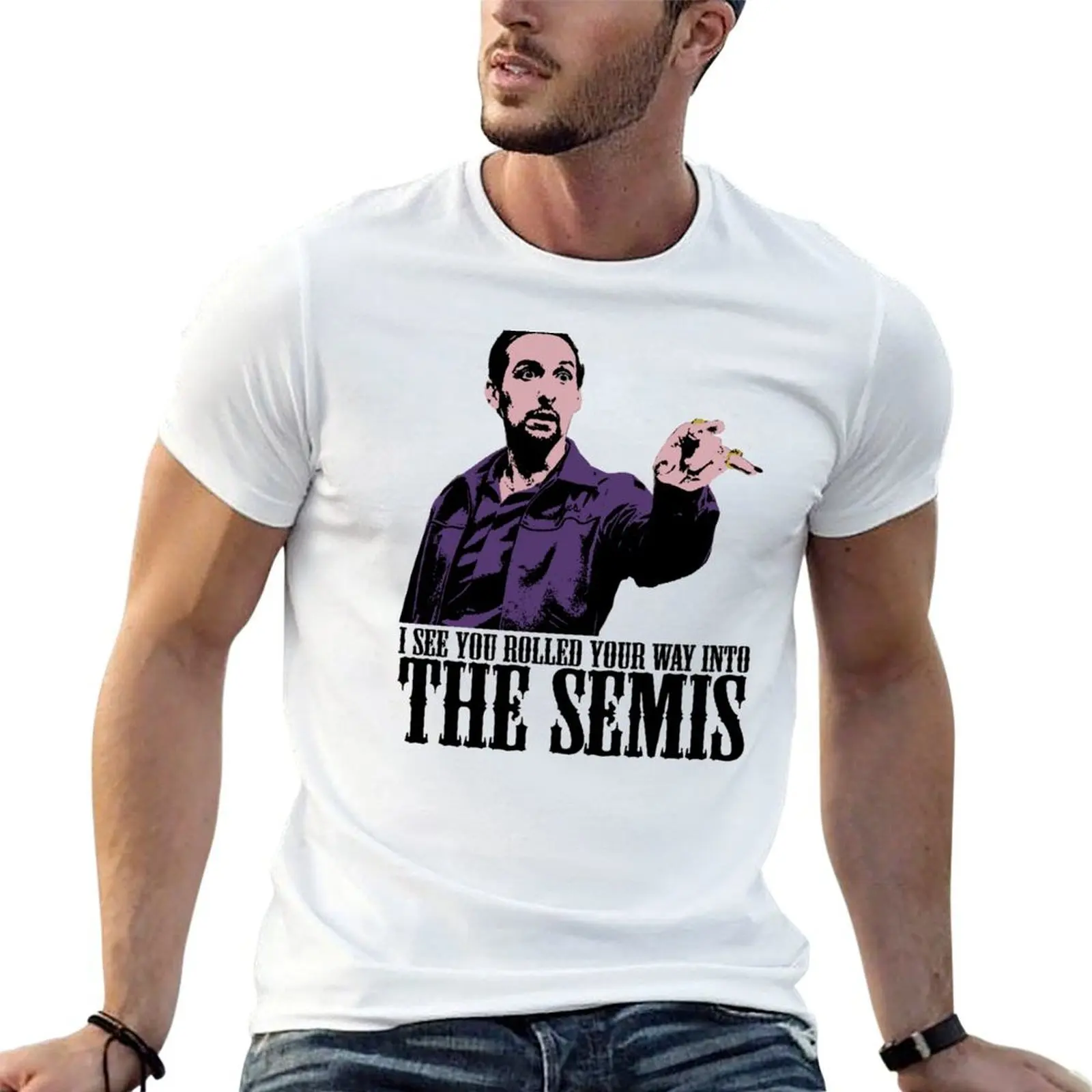 

Jesus The Big Lebowski T shirt I see You Rolled Your Way Tshirt T-Shirt t shirts for man pack white t shirts cotton 100% T-Shirt