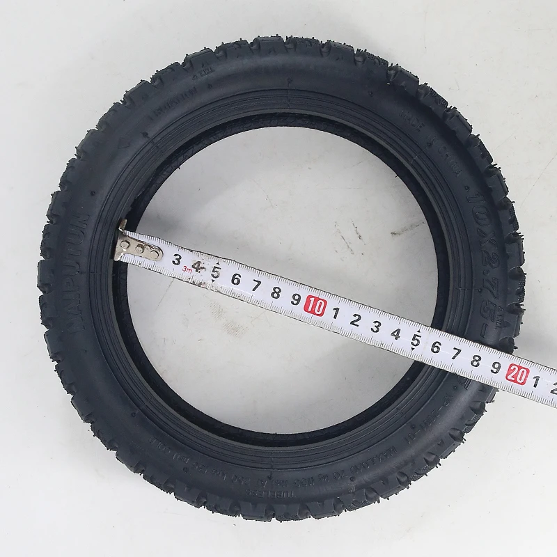 10x2.75-6.5 Vacuum Tire 10 Inch For Speedway Electric Scooter 10 Inch 10*2.75-6.5 Tubeless Off-road Tire Parts