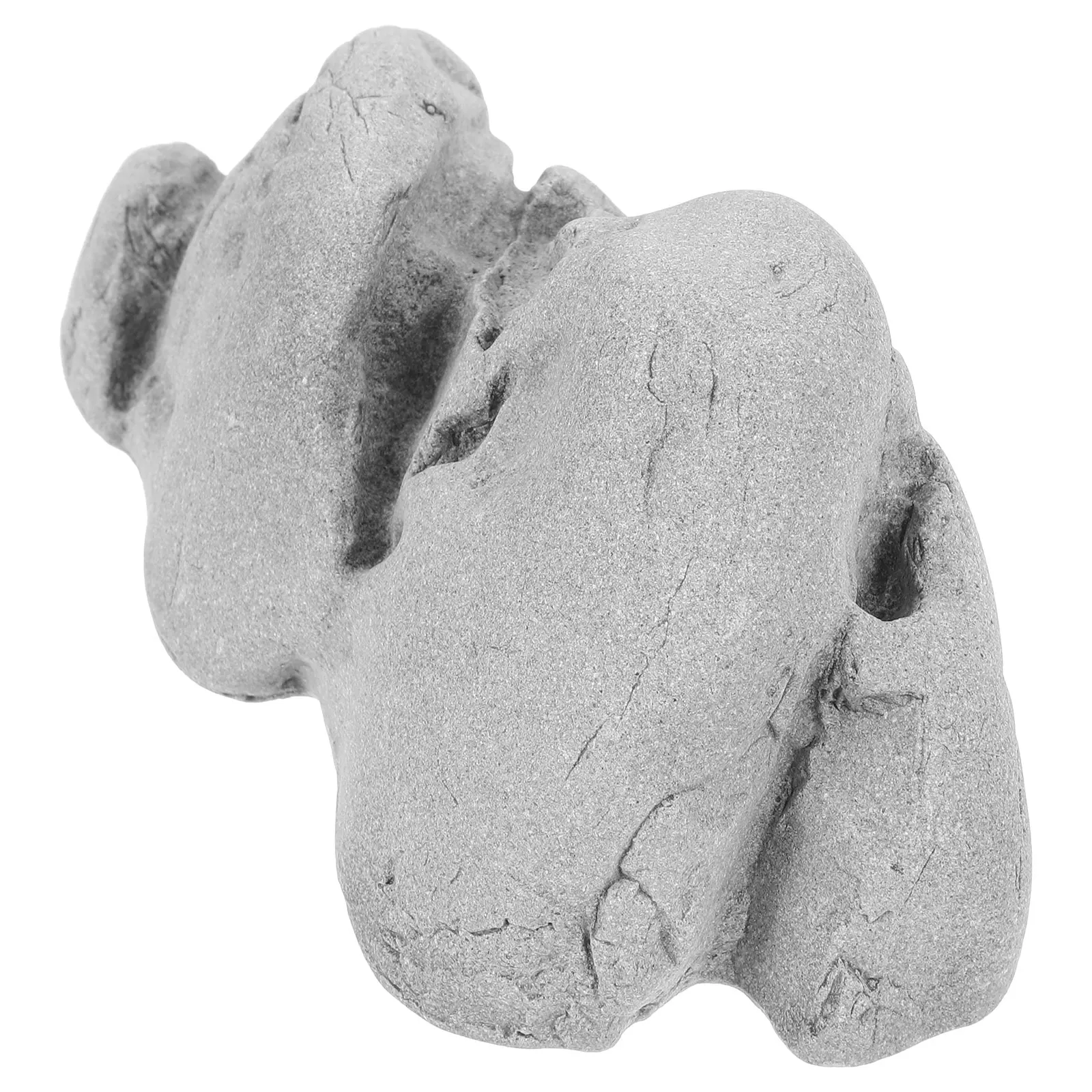 

s Simulated Rockery Decoration Zen Room Desk nament Landscape Sand Table Adornment Aquarium Fish Tank Rockery