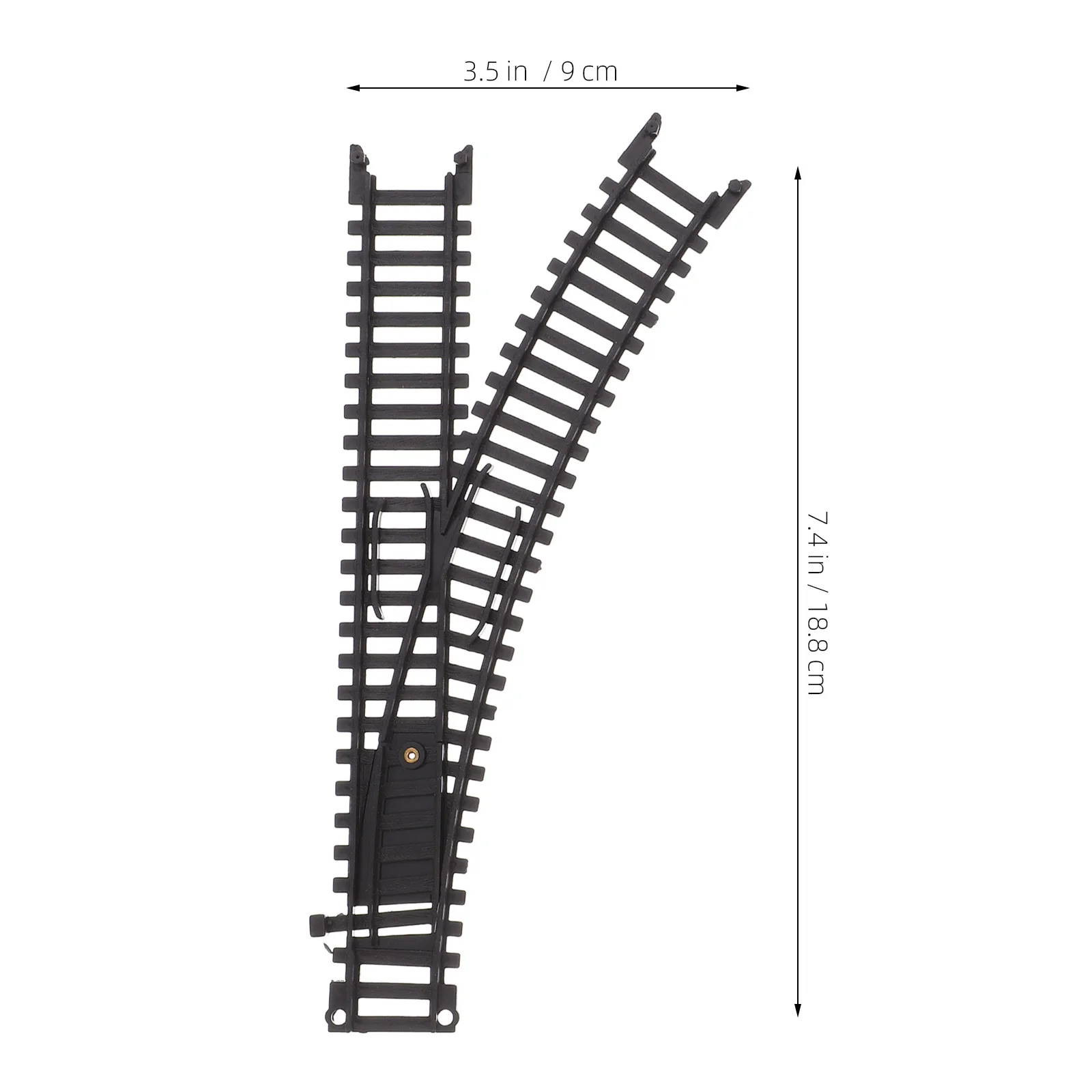 Simulazione Set ad alta velocità Ferrovia elettrica flessibile per bambini Gioco educativo Pista in plastica Treno assemblato