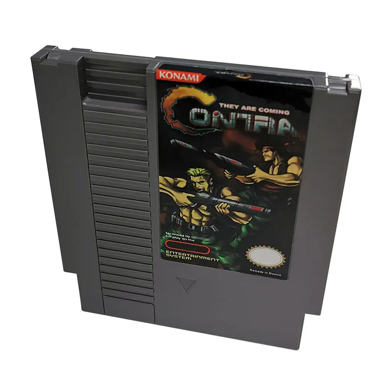 Contra Multi Game Cartridge For NES NTSC And PAL Version 8 Bit Video Game Console