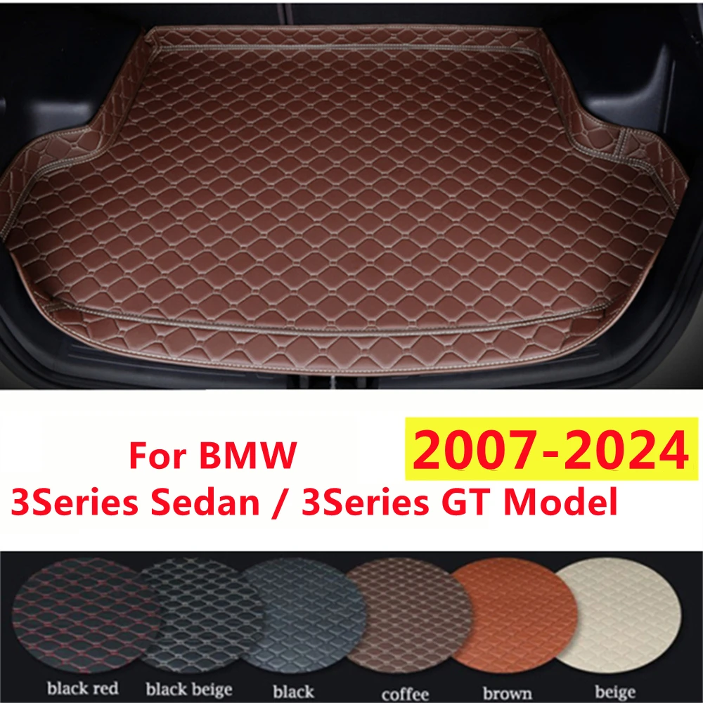 SJ High Side All Weather Custom Fit For BMW 3Series Sedan E90 F30 Car Trunk Mat AUTO Accessories Rear Cargo Liner Cover Carpet