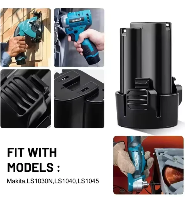 

Original Makita Battery 10.8v 2.0Ah Battery Replacement BL1013 BL1020 BL1030 , Power Tool Battery TD090D