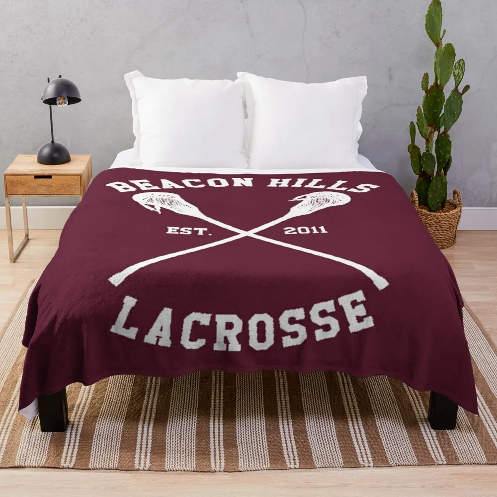 Beacon Hills Lacrosse - Teen Wolf Throw Blanket sofa bed Weighted Blankets