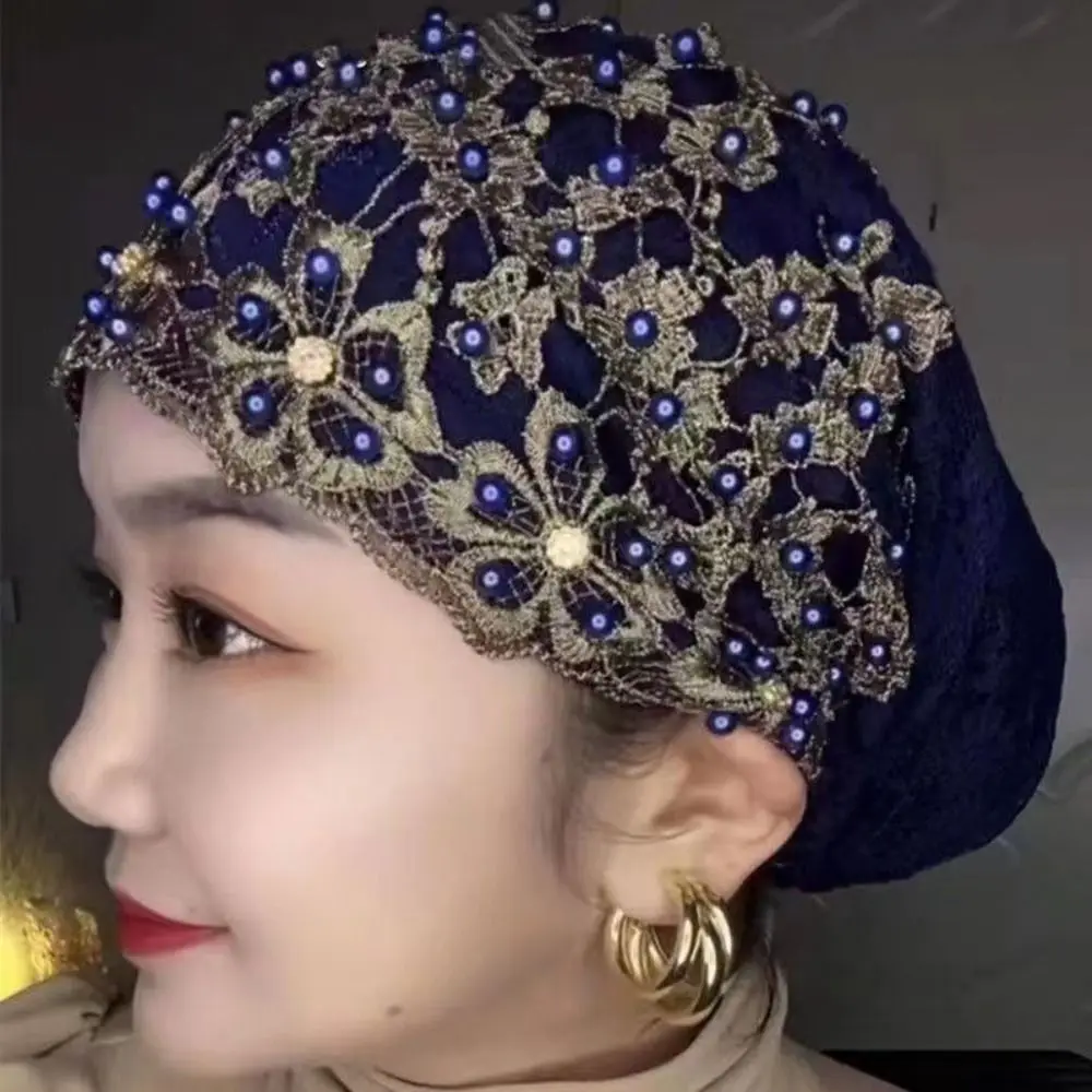 New Summer and Flowers Hui Citizenship Baotou Hat Muslim Women Manic Mother Hair Closer Spring Prayer Hat