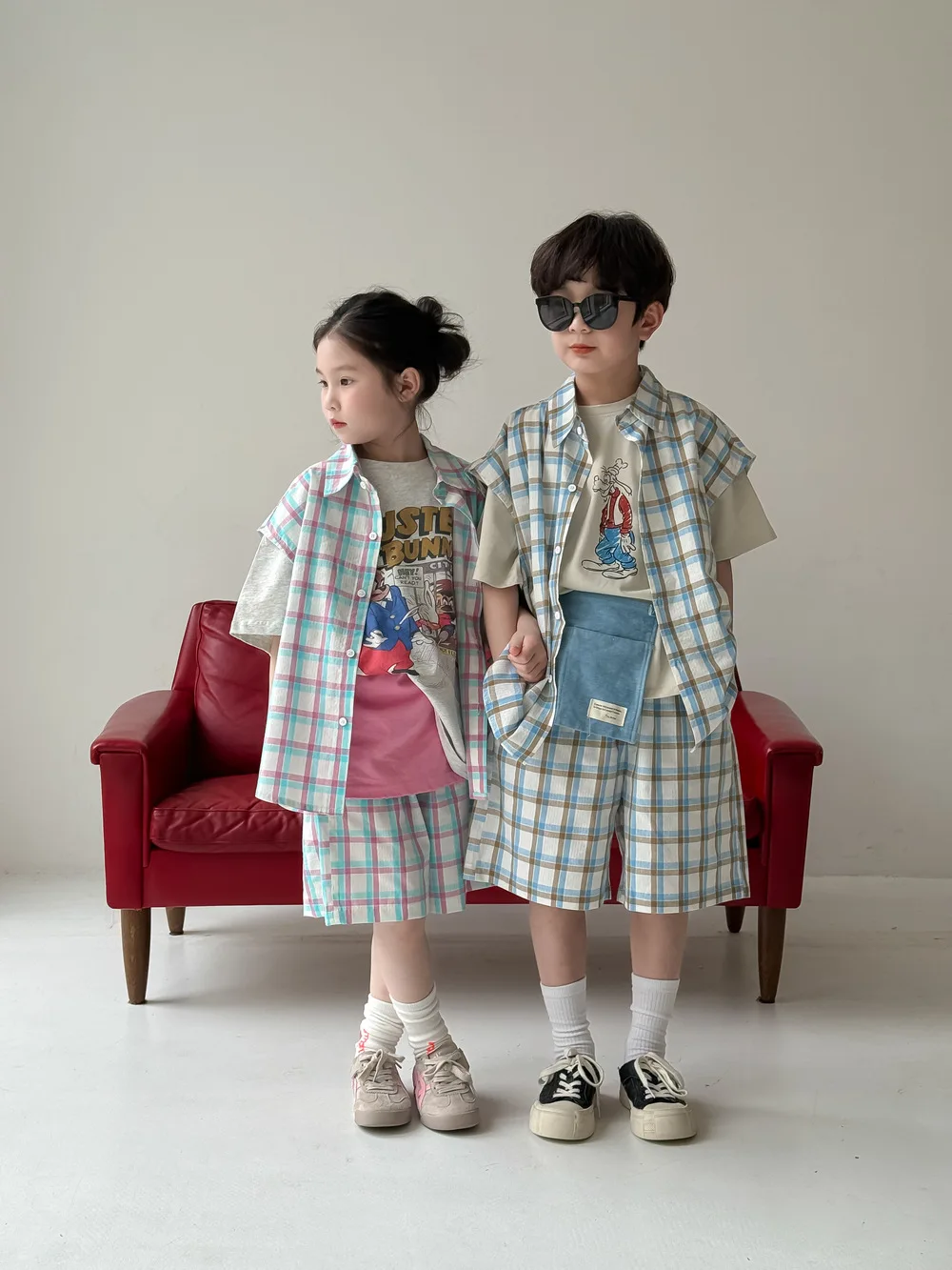 

2025 Summer Children Boys 2PCS Clothes Set Cotton Love Little Boy Polo Shirts Suits Loose Casual Shorts Infant Baby Boys Outfits