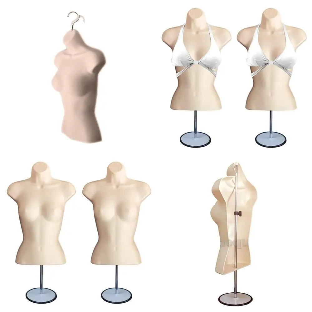 

Манекен с полой спинкой и металлической подставкой для демонстрации одежды размеров S-M, идеально подходит для футболок, витрин, коробок и дизайнерских решений