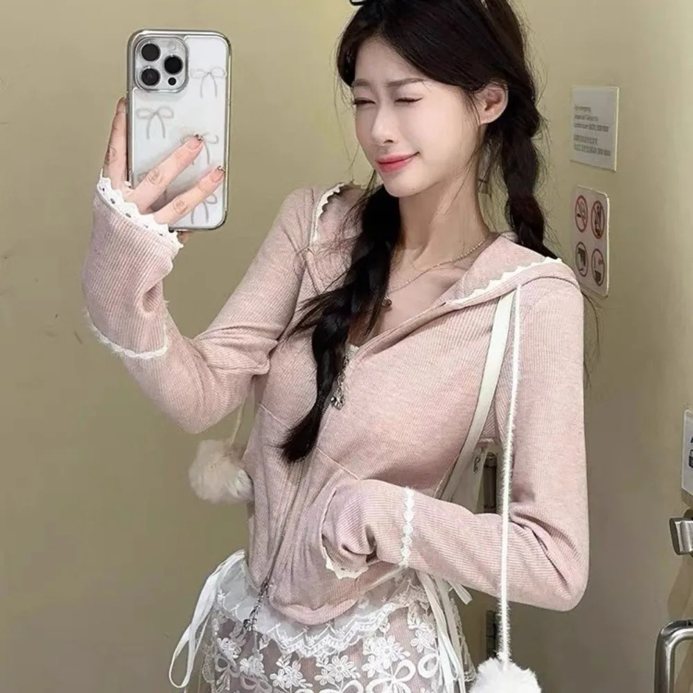 ファッションレースアップミニスカート、可愛いスリムフィットエプロンラップスカート、Y2Kオールマッチお尻カバー、女性用