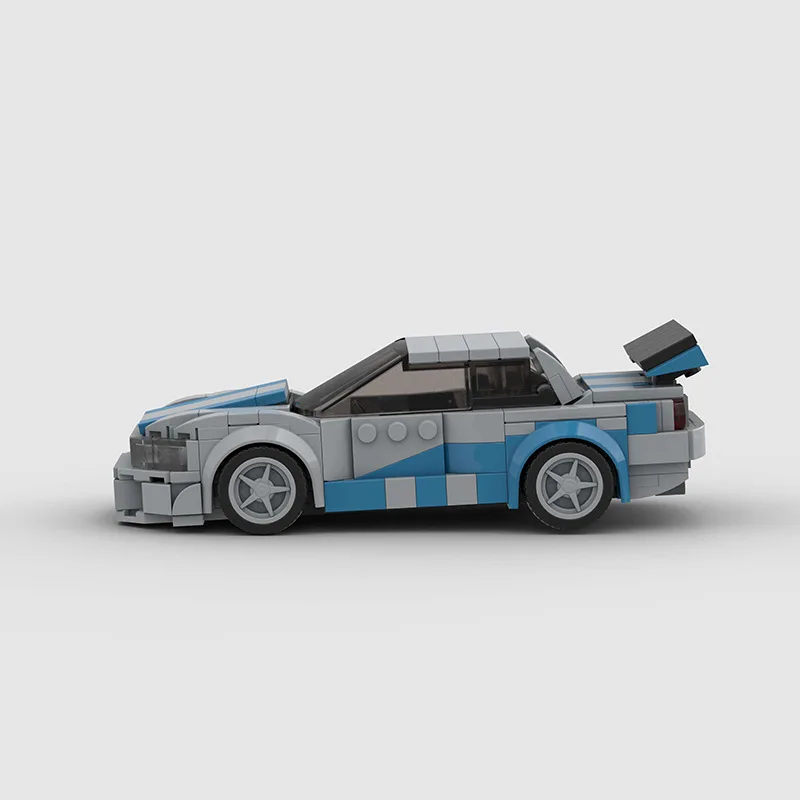 Luxury sports car racing moc compatible Lego small particles puzzle assemblychildren's building block toys crossborder wholesale