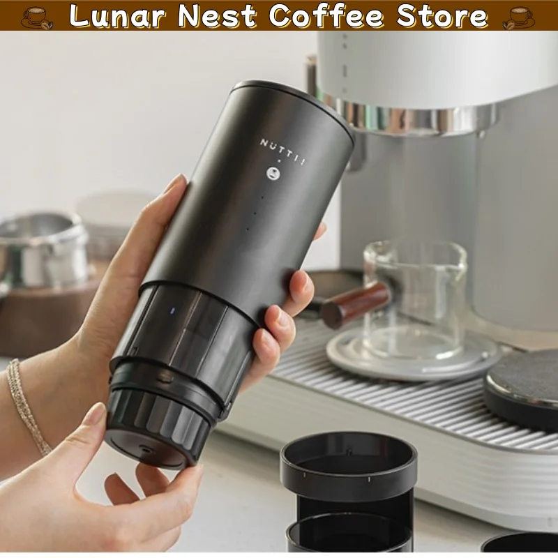 New Timemore × Nuttii Portable Espresso Machine Travel Outdoor Capsule Coffee Maker For Camping Compact Manual Brewing Extractor