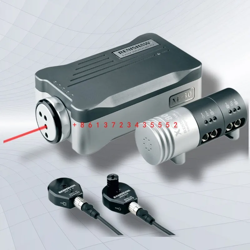 Original Renishaw XL-80 laser interferometer machine tool positioning straightness rotary axis flatness detection