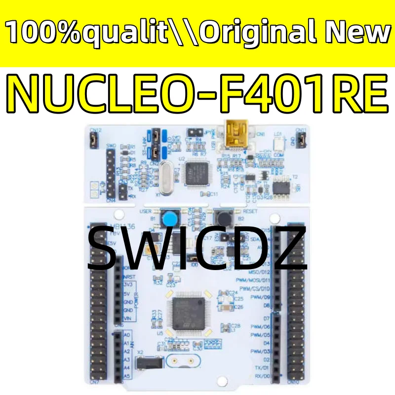 100% جديد وأصلي NUCLEO-F401RE STM32 Nucleo-64 مجلس التنمية STM32F401RET6 في المخزون