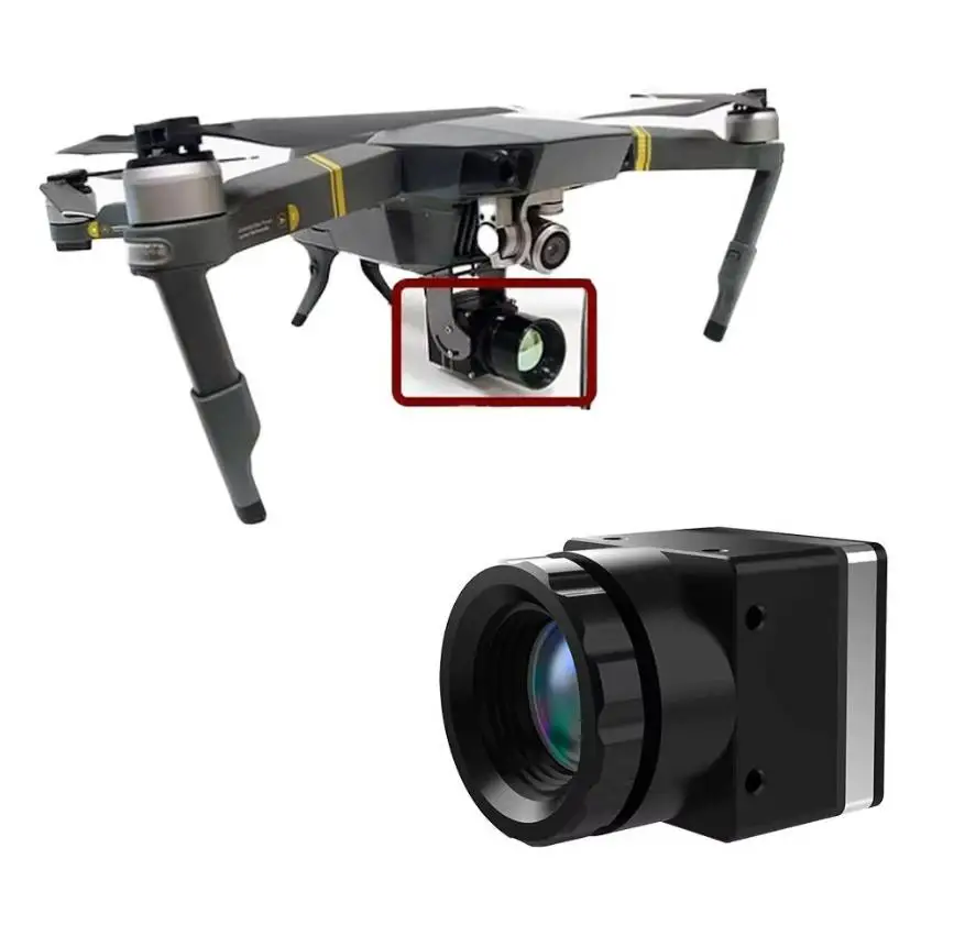 

FPV USB Thermal Imaging Camera 256*192 384*288 640*512 Thermal Imager With CVBS Interface 6/9mm Mini Size Thermal Camera Module