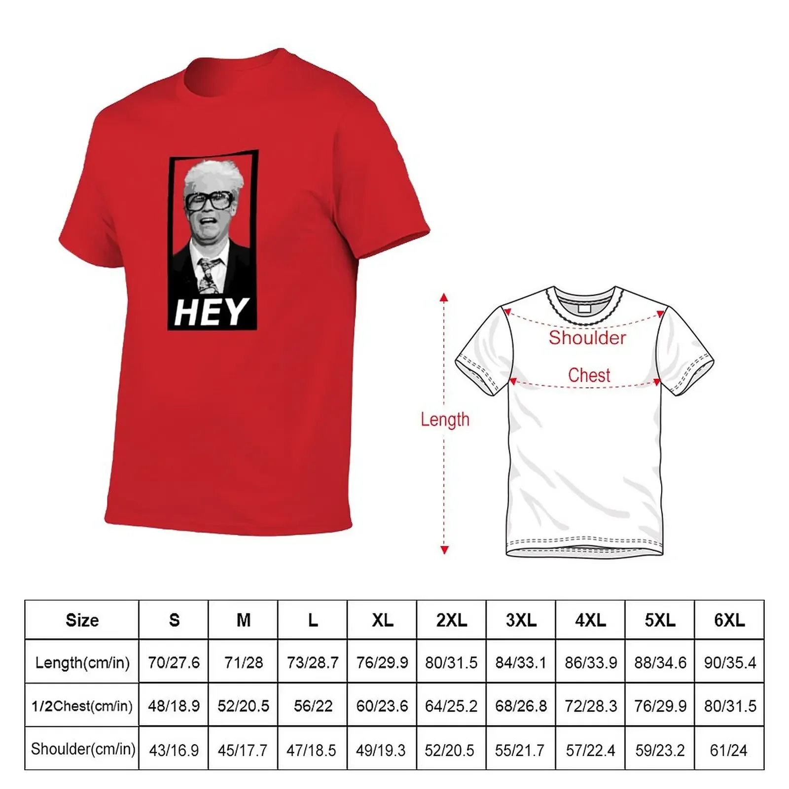 Harry Caray - Hey - Dark T-Shirt plus size tops summer tops fruit of the loom mens t shirts