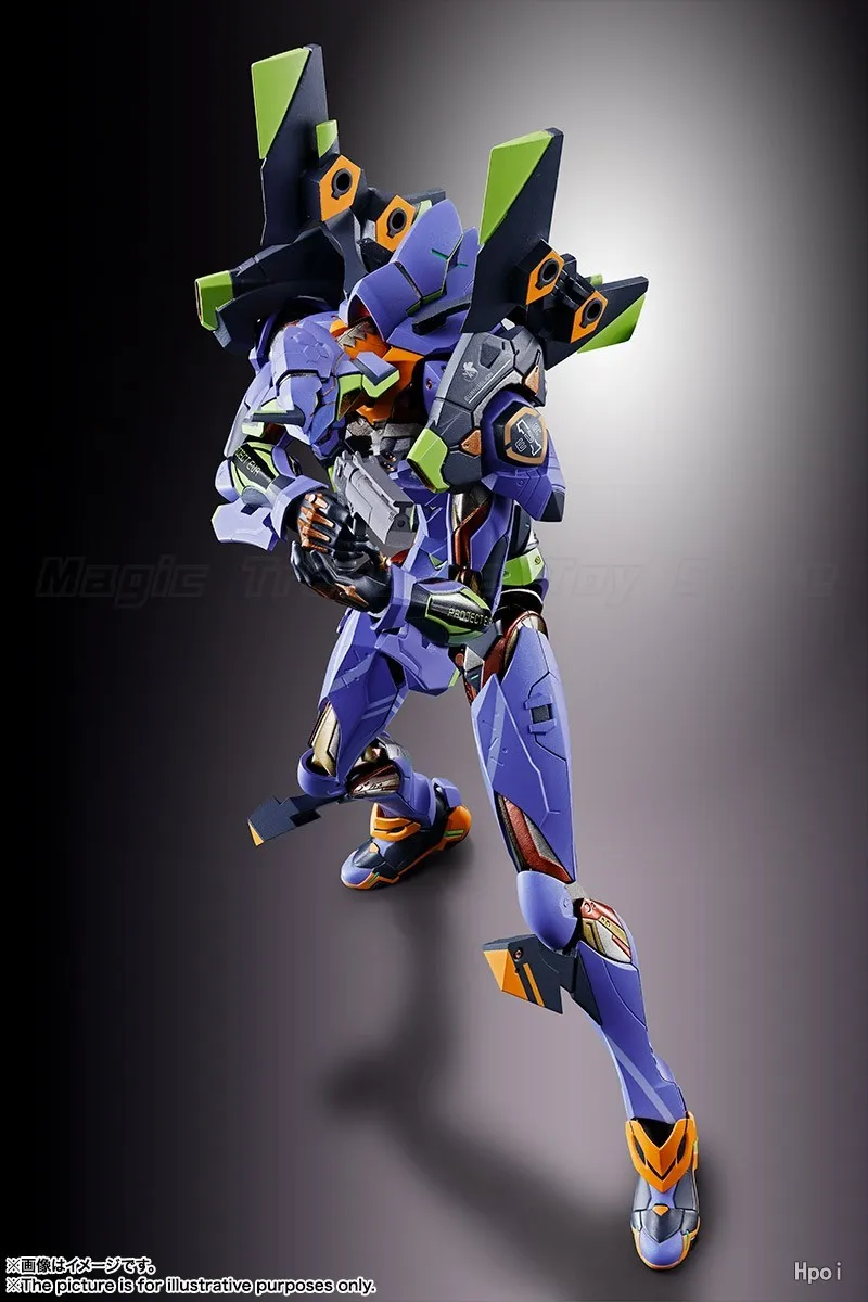 【Auf Lager】Original BANDAI SPIRITS METAL BUILD S-EVA Unit-01 Figurenanimation