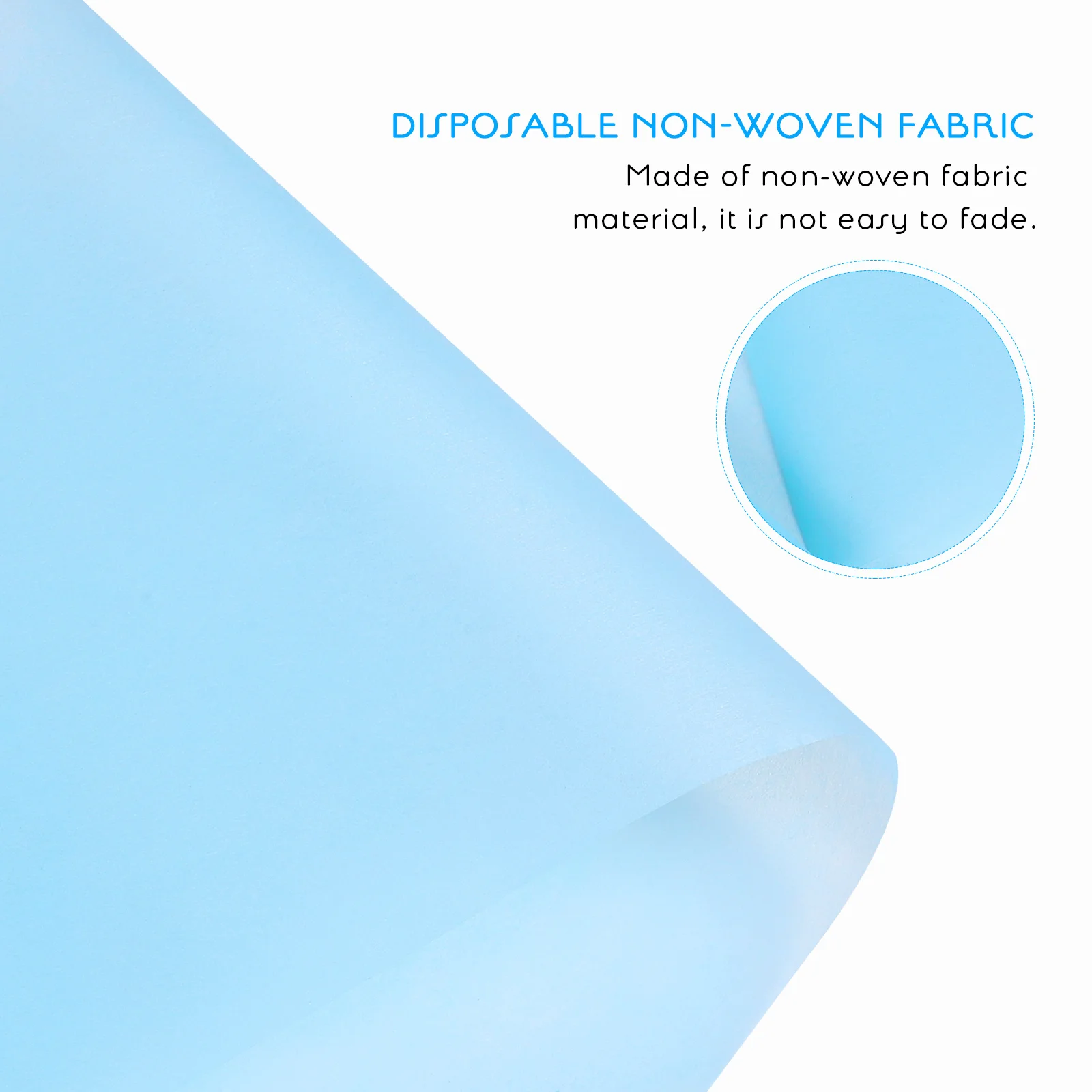 Camino de mesa desechable de 2 rollos, cubierta de mantel ligera de tela no tejida para decoración de fiesta de cumpleaños y boda