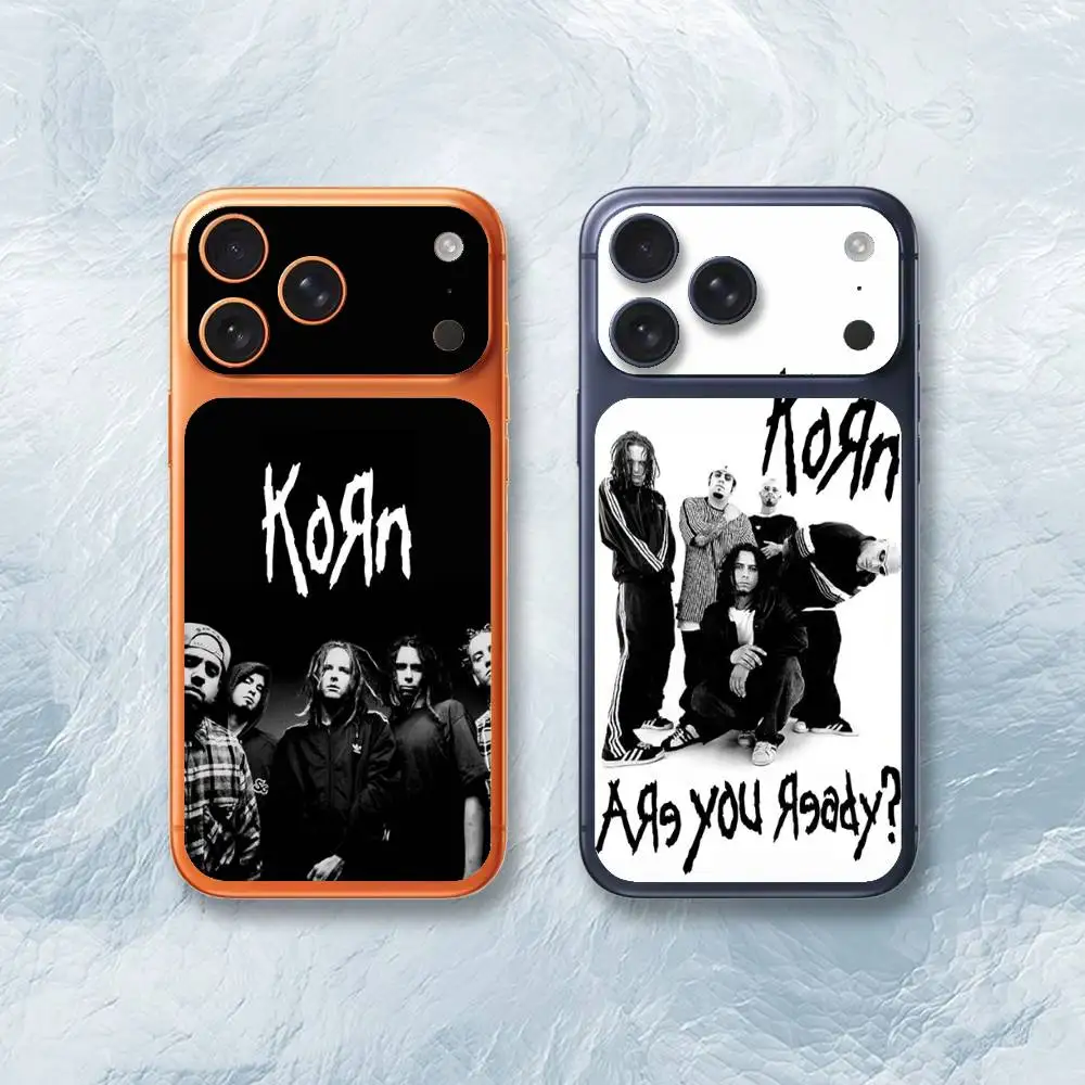 

Metal Rock Band K-Korn Sticker Film Back Skin for iPhone 17 Pro Max