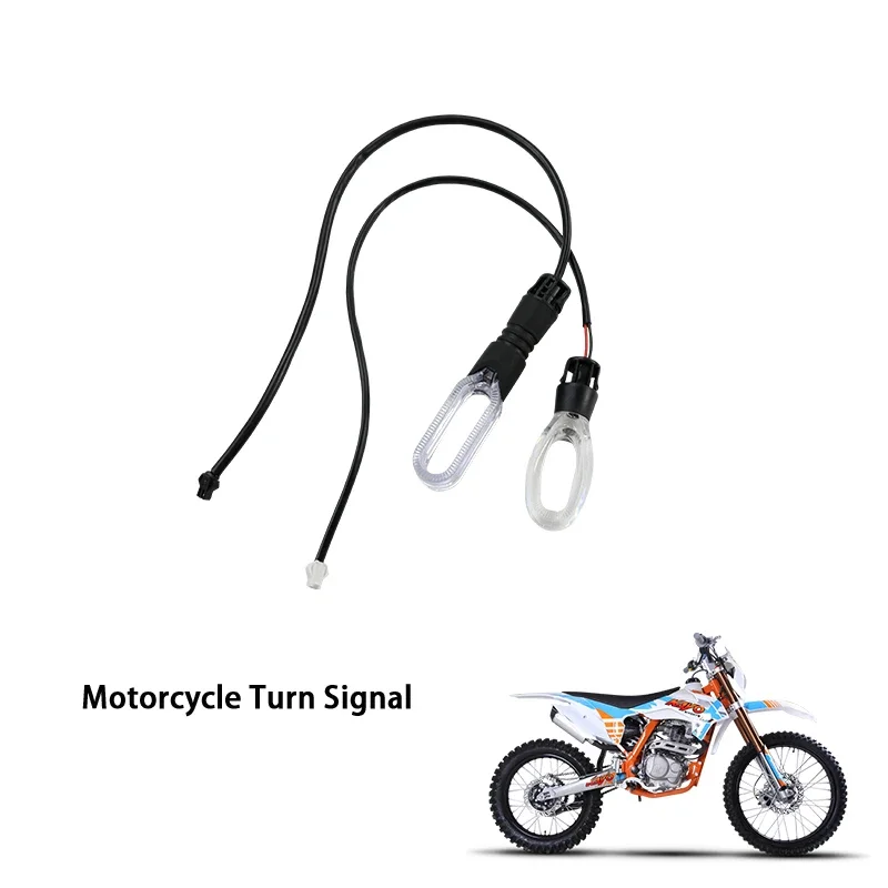 Motorcycles Parts Tools PC Plastic Taillight Turn Signal Lamp For Electric Bicycle Guide Indicator Light Motocross Accessories
