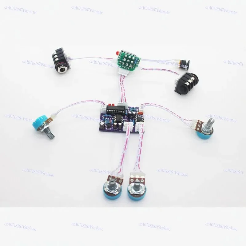 Thumb Compressor Compresses A Single Circuit Board DIY Handmade Electric Guitar Effect