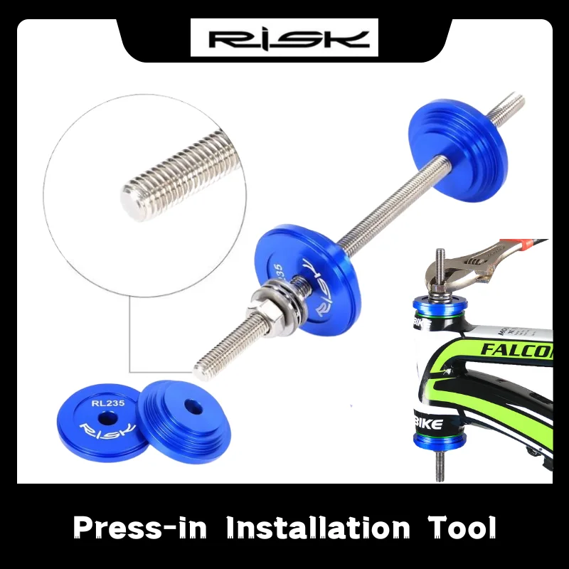 RISK RL108 Mountain Road Bicycle Bike Headset Bottom Bracket Cup Press Fit Press-in Installation Tool forShimano