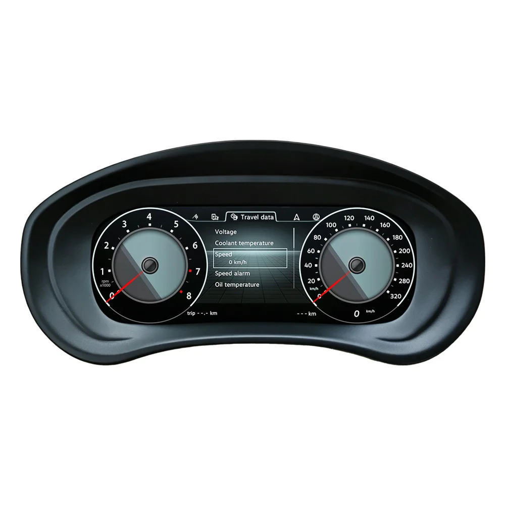 10.25'' Lcd Digital Dashboard Cluster for for SEAT Leon MK2 PQ Platform 2005-2014 Years Support HDMI Carplay Instrument Panel