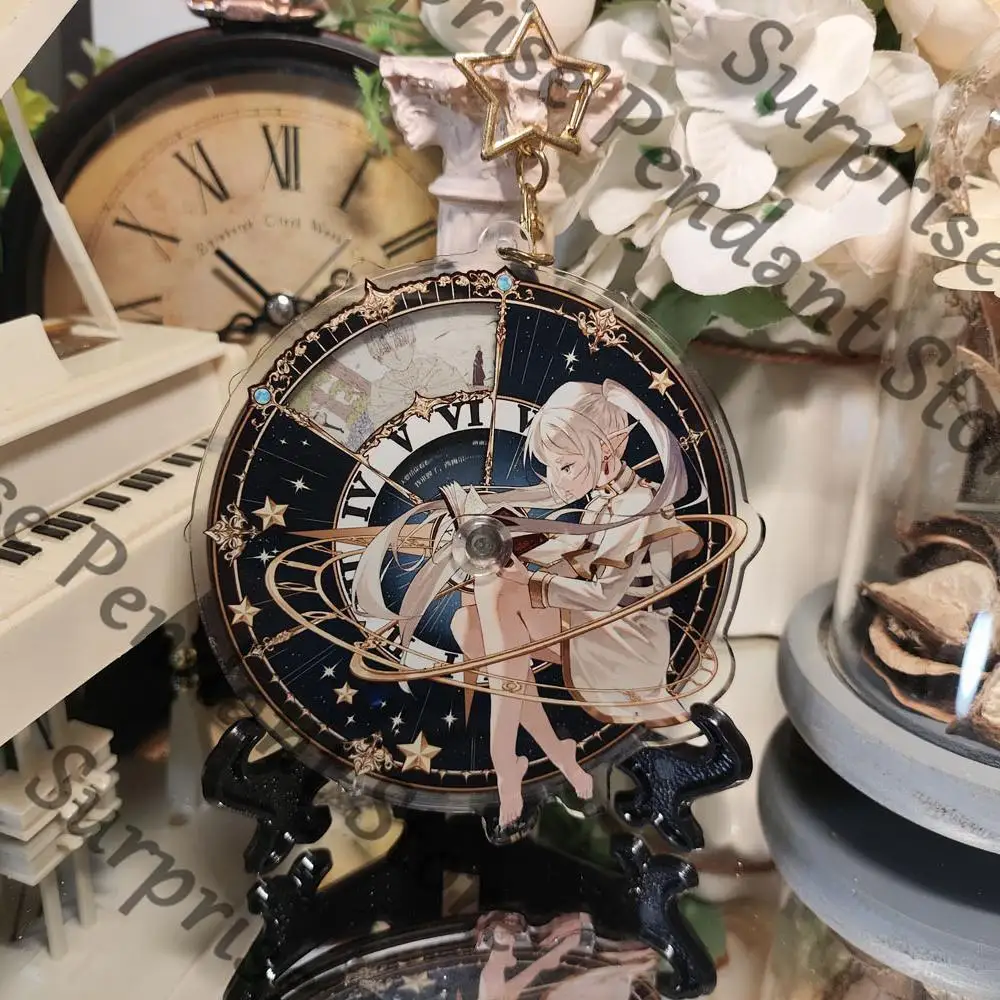 Frieren: Beyond Journey's End Anime ambitus Frieren memoir مجموعة أكريليك قابلة للدوران زينة عالية المستوى