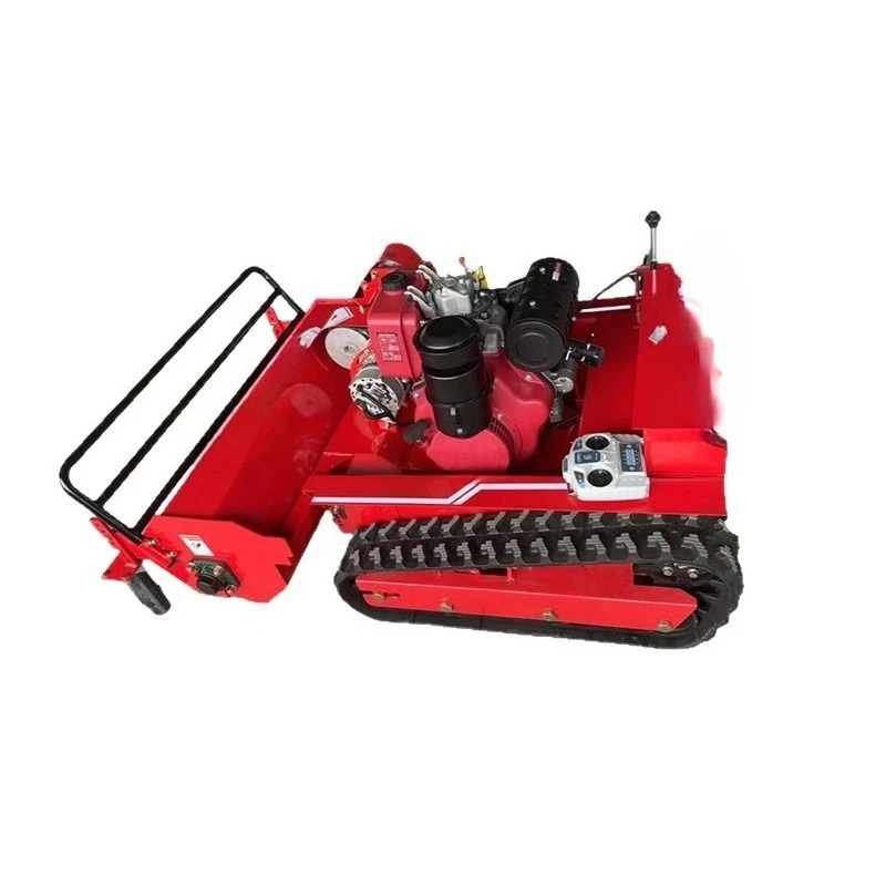 

Remote control lawn mower Automatic crawler mowing robot Automatic lawn mower