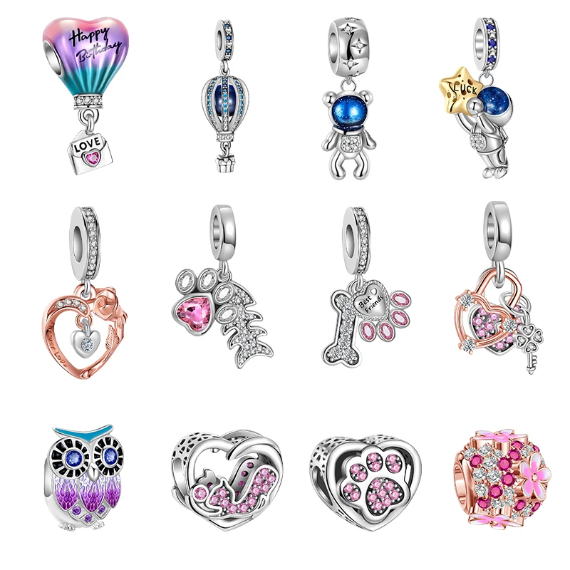 

Бусина-Шарм «сердце» из серебра 925 пробы